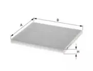 Фильтр, воздух во внутренном пространстве MFILTER купить